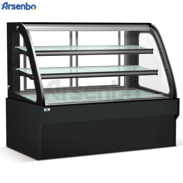 310L Practical Small Cake Display Counter Fridge Microcomputer Control Temp