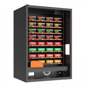 China Hot Food Vending Machine Kiosk Heating Function For Box Lunch on sale