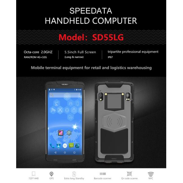 Android RFID Handheld Readers Card Reader PDA Devices Loading Barcode Scanner