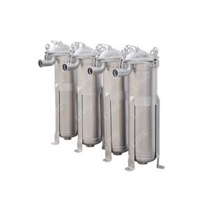 China Topline Absolute Stainless Steel Bag Filter Water Treatment Simple Maintenance on sale