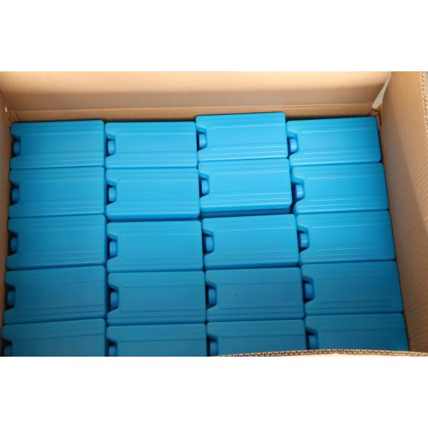 Ultra Thin Reusable Blue Gel Ice Pack Plastic Ice Brick With CE / FDA Approval