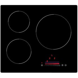 Plastic Shell 5000W 9.5kg Three Burner Induction Cooktop