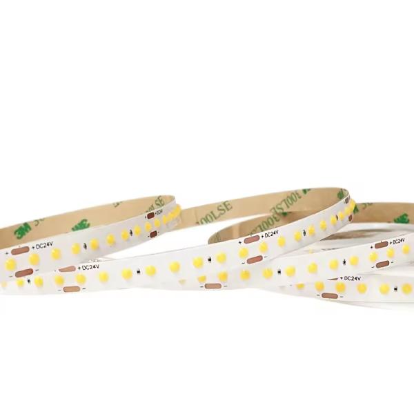 Customized 90Ra COB LED Strip Flexible Warm White Dot Free 8mm Ultra Thin White DC 12V 24V Waterproof IP67