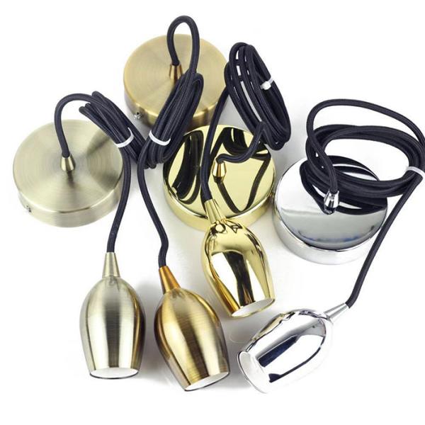 Simple Decoration Hanging Light Socket Vintage E27 Lamp Holder Easy To Install