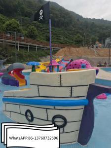 Buy cheap Fiberglass Swimming Pool Pirate Water Slides product