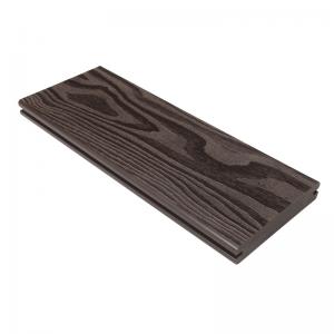 Buy cheap 3.6m Red Pine Wood Solid Composite Lumber Decking For Balcony No Maintenance product