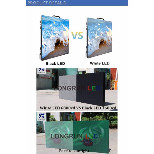 High Refresh Rate Led Wall Screen Display Outdoor , P3.91 Stage Led Screen