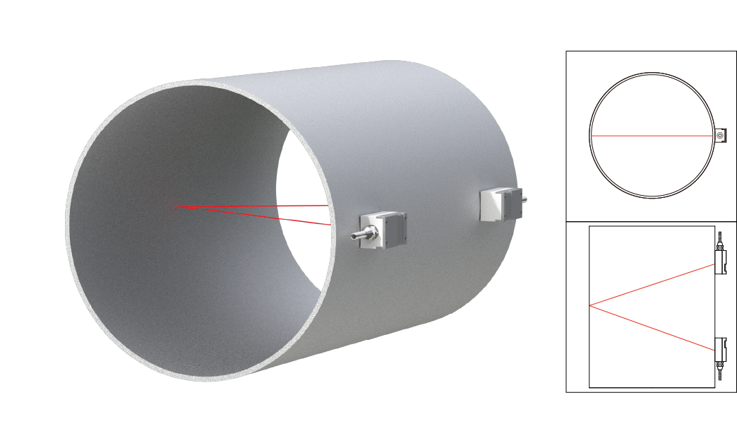 ST501 PT100 Ultrasonic Energy Meter Clamp On Type with Transit Time Flow Measurement Technology for Accurate Monitoring of Liquid Flow Rates