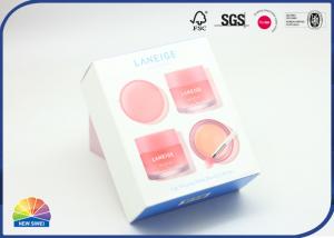 Buy cheap Lip Sleeping Mask Gift Set Packing Folding Carton Box With UV Logo Print product