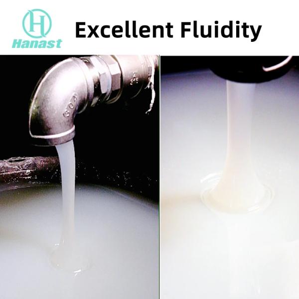 Low Shrinkage Tin Cure Liquid Silicone Injection Molding Rubber Crafts Making HN-620 A/B