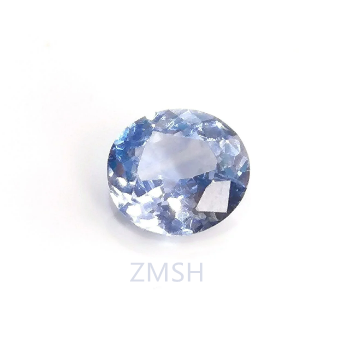Sky Blue Aritificial Sapphire Row Crystal Gem Light Blue For Decoration Jewelry