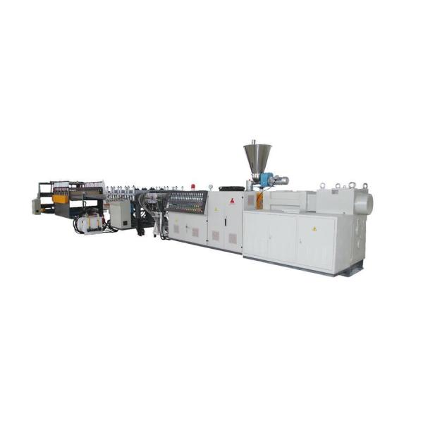 600kg/H PVC Foam Board Production Line High Speed WPC Board Extrusion Line