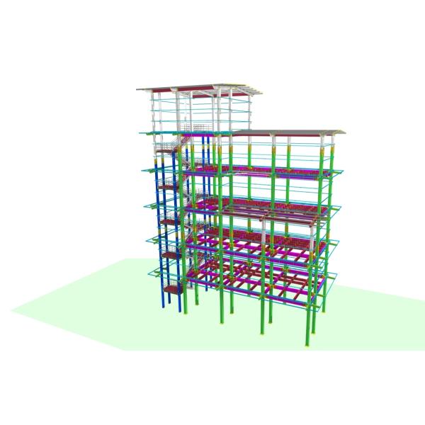 Durable Prefabricated Structural Steel Building Metal Shed Workshop Warehouse with Wind Resistance