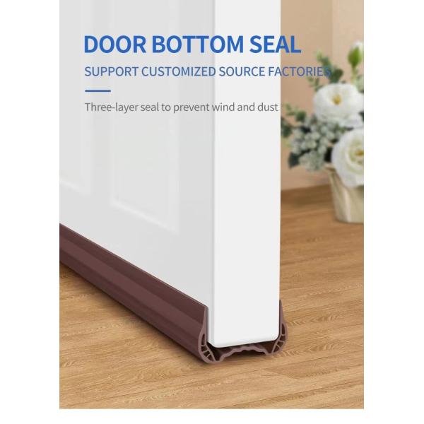 Weather Strip Soundproof Door Bottom Seal
