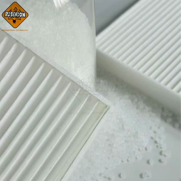 7mm Polyolefin Hot Melt Adhesive for Car A/C Filter , 4-Side Edge Bonding Odorless Granules Low VOC