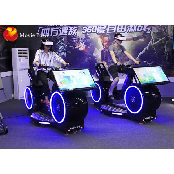 Cool 9d VR Fitness Bicycle Virtual Gaming Machine With 9d Virtual Reality Glasses