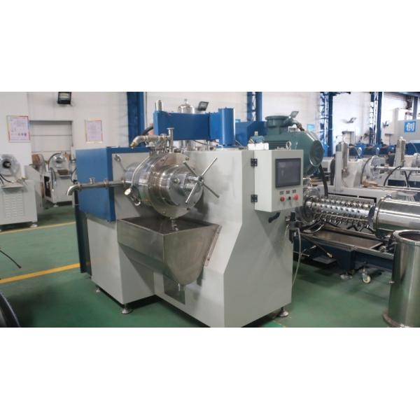 Horizontal Pin Type Bead Mill Sand Mill High Viscosity 14L capacity For Offset Printing Ink