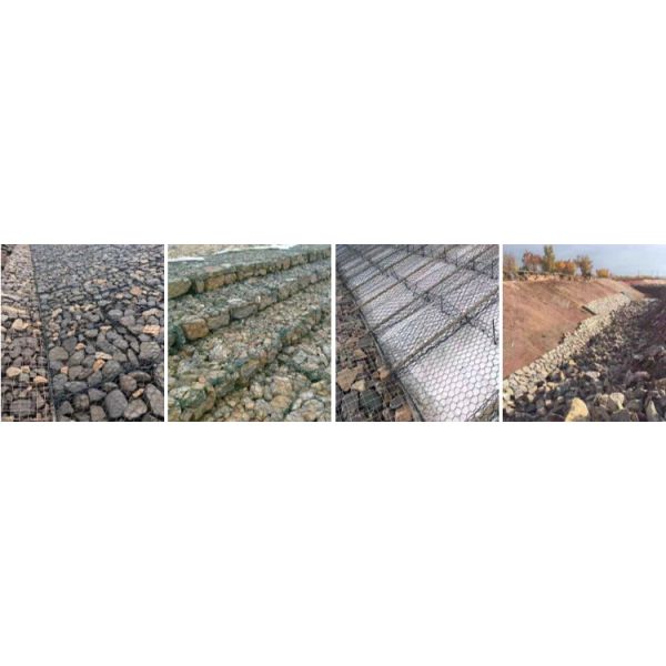 Gabion Rockfall Barriers and Protection Netting with 8mm Mesh, 350-550N/mm2 Tensile Strength, and Hot Dipped Galvanized Steel
