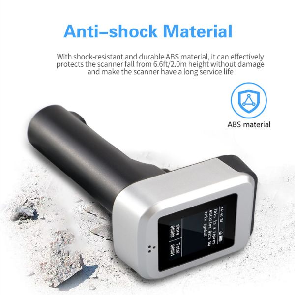 Industrial Handheld Barcode Scanner Bluetooth Enabled QR Code & Image Reader for Logistics