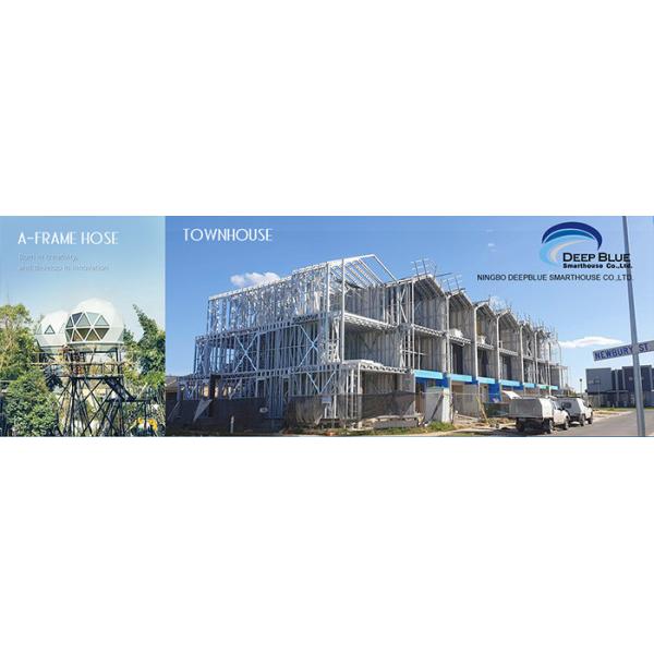 Prefab Kit Home With Steel Structure Prefab Villa Cheerful House With PVC Ceiling Panel