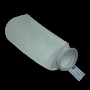 China Zinc Plated Top NMO Liquid Filter Bag 200u Micron For Water Filtration on sale