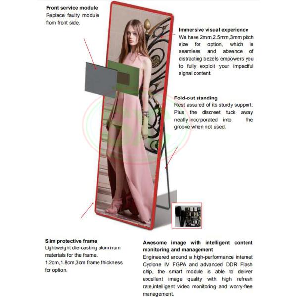 Epistar LED Full Color Poster Display 1920mm*640mm Box Size SCXK-P3.91