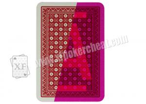 China Magic Show Invisible Playing Cards  , Italy Modiano Poker Cards Ramino Super Fiori on sale