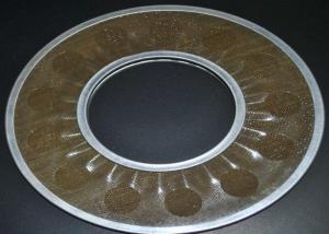Buy cheap Brass Wire Mesh Filter Disc Supporting For Filtering , 20-200 Micron product