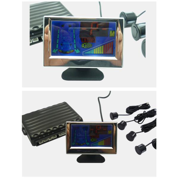 Long Time Car Rear View Parking System Anti Shock With 65dB Buzzer Volume
