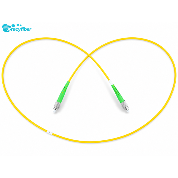 Polarization Maintaining PM Patch Cord Fiber Optic Patch Cable Low Insertion Loss Ceramic Ferrule