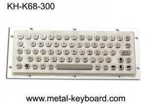 Buy cheap Dustproof Metal Computer Keyboard , Stainless Steel Keyboard 68 Key Buttons product