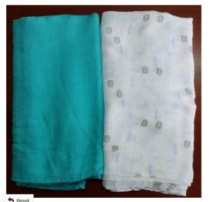100% Organic Cotton Swaddle Blanket,Gauze Diapers，Baby Muslin