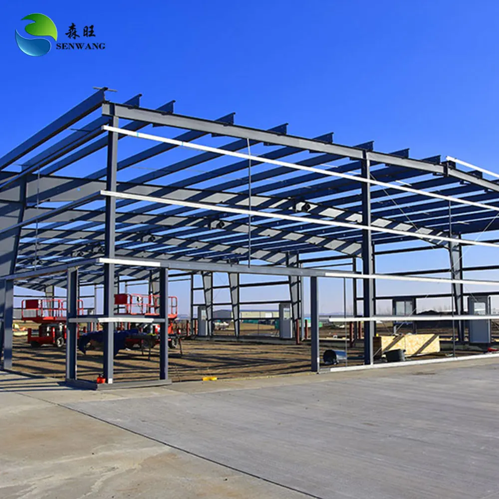 Buy cheap Customized Prefabricated Steel Warehouse with 1.2m Brick Wall and ±1% Tolerance from wholesalers