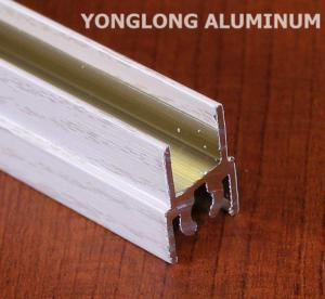Buy cheap White Wardrobe Aluminium Profile For Cabinets Rectangular Shape product