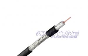 Buy cheap Plenum RG11 CATV Coaxial Cable 14 AWG CCS 60% AL Braiding with CMP Rated PVC product
