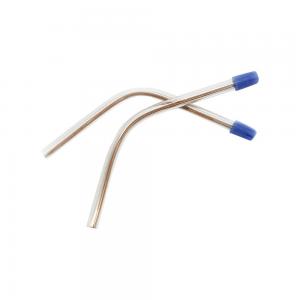 Buy cheap 14.4mm × 6mm Disposable Saliva Ejector Parts With Blue Transparent Cap product
