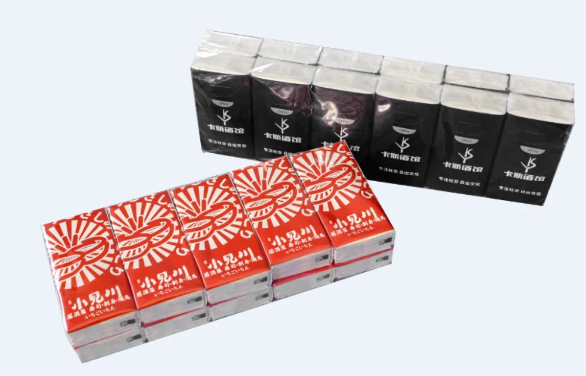 High Speed Bundle Packaging Machine Automatic Tissue Wrapping Machine Easy Connection