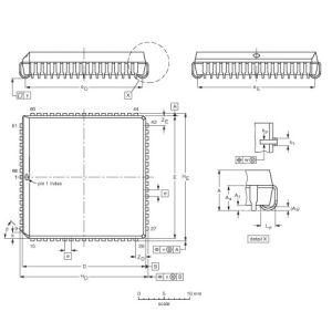 Buy cheap Single-chip 8-bit microcontrollerP80C552EFA QFP Integrated Circuit Chip product