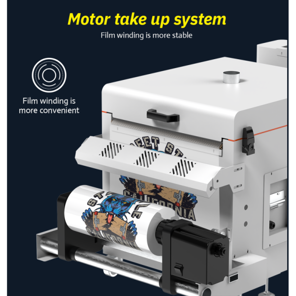 Ingani All in One 30cm I1600 Small High Resolution DTF T-shirt Textile Printer Printing Machine With Shaker Heater