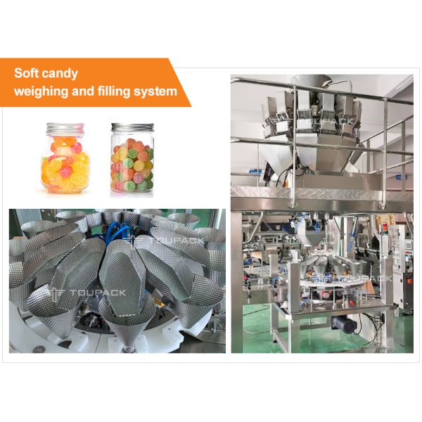 Automatic Snack Can Filling Machine for Puffed Snacks Paper Can & PET Jar Packaging Line