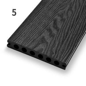 Textured 3D Composite Decking Embossing Wood Plastic Composite Decking