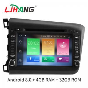China Android Flip Out Car Dvd Player With Gps , 4*50W Car Dvd Player For Honda Odyssey on sale