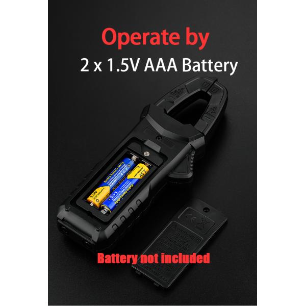 Double Backlight Handheld Mini Digital Clamp Meter