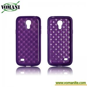 TPU diamond case for Samsung S4mini I9190,Both frosted surface
