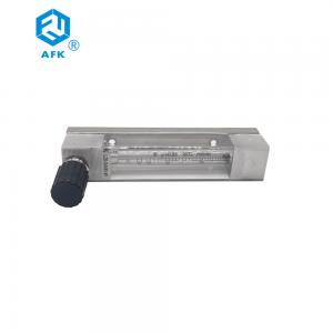 China Stainless Steel Portable Glass Tube Gas Flow Meter High Accuracy 4-20mA Output Signal on sale