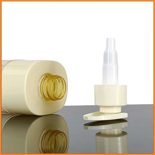 300ml Custom Color Square Shape PET Lotion Bottle With Pump For Hand Washing