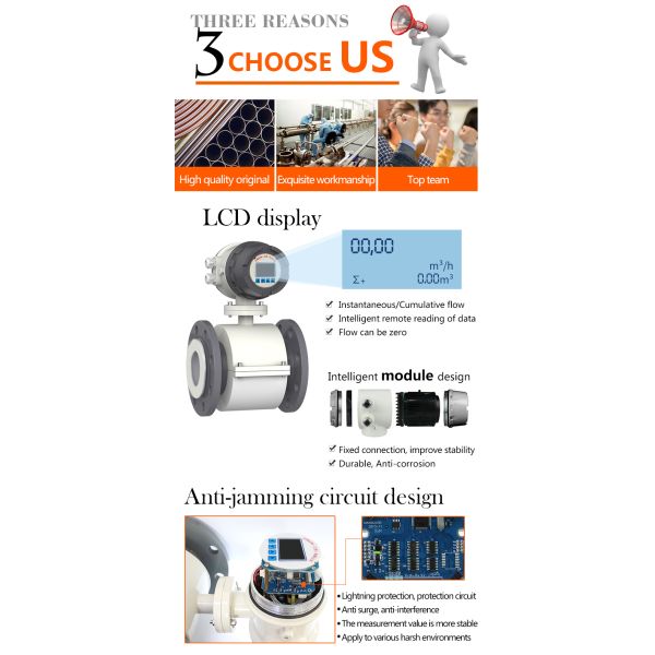 Small Caliber Electromagnetic Flow Meter