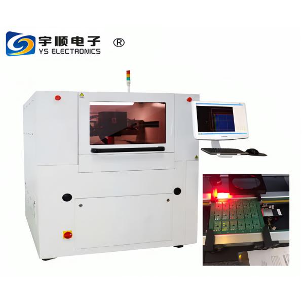 High Efficiency High Speed Automatic Laser PCB Depaneling Machine for SMT Production Line
