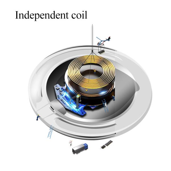 Hot Selling Crystal Wireless Fast Charger, Safe and High Quality Wireless Charger Pad