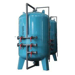 China Stainless Steel 304 316 Material Active Carbon Quartz Sand Filter For Water Treatment on sale